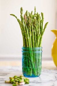 how to store asparagus crowns