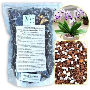 Fill the basket with the custom soil mix to create an ideal environment for root development.